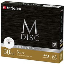 Barbatim (Verbatim) Bar Bay Tum Verbatim Long-term storage M-DISC BD-R DL 1-6x picture