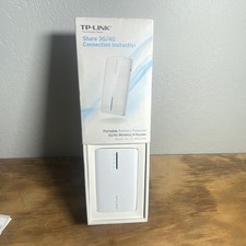 TP-LINK TL-MR3040 Portable Battery Powered 3G/4G Wireless Router White RJ-45 USB picture