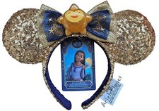 Disney Parks Wish Star Film Sequined Minnie Ear Headband picture