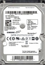 Samsung ST1000LM024 P/N: HN-M101MBB/D2 F/W: 2BA30004 1TB picture