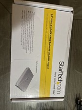 StarTech S3510SMU33 3.5-inch SATA III Hard Drive Enclosure - Silver picture