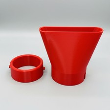 Milwaukee 2724-20 M18 Leaf Blower Flat Nozzle Tip 3D Printed picture