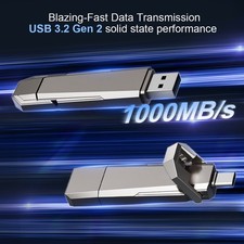 Kootion 1TB PSSD USB3.2 C Solid State Flash Drive Memory Up to 1000MB/s picture