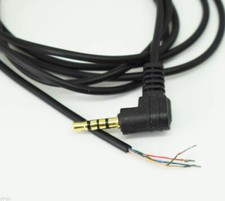 2 PCS  6 Ft Right Angle TRRS 3.5mm (1/8
