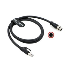 Ethernet Cable M12 8-pin Male A-Code to RJ45 CAT6 industrial cable for Cognex picture