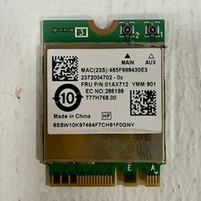 Realtek RTL8822BE WiFi + Bluetooth M.2 NGFF Card – Lenovo FRU 01AX712 – Tested picture