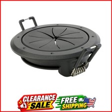 Speedy’Z Spring-Lock Cable Pass Through Port | 2” Diameter | Black picture
