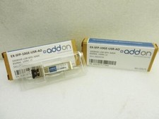 2x ADDON 10GBASE-USR SFP+ MMF 850NM, 100M, LC, Transeciever | EX-SFP-10GE-USR-AO picture
