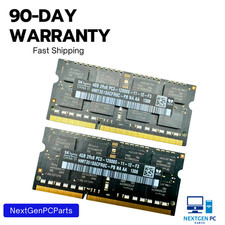 Apple SK Hynix 8GB (2X4GB) DDR3 2RX8 PC3-12800S HMT351S6CFR8C-PB Memory RAM picture