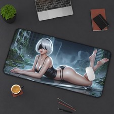 2B Mouse Pad, NieR Automata Desk Mat, A2 Gaming Mouse Pad XL picture
