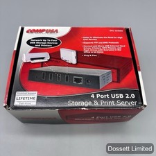Comp USA 4-port USB 2.0 #333060 Storage And Print Server picture