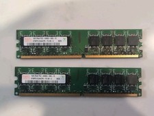 2GB Hynix (1GB x2) DDR2 PC2-6400U 800mhz 2Rx8 Desktop PC RAM HYMP512U64CP8-Y5 picture
