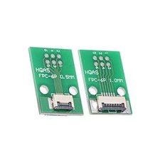 FFC FPC 6 Pin 0.5mm 1mm Pitch to DIP 2.0mm PCB Converter Couple Extend Adapter picture