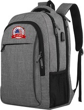 Mochila grande para ordenador portátil para mujer 16 bolsillos 4 compartimentos picture