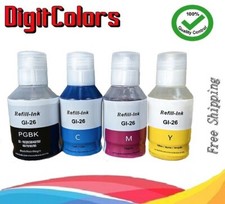 GI-26 ink bottles for Canon MegaTank Pigment Ink fit Pixma MAXIFY GX6020 GX7020 picture