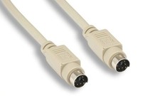 50FT KEYBOARD-MOUSE Cable MINIDIN6 Male Male PS2 picture