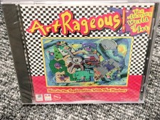ArtRageous Vintage art PC Game Windows and Macintosh CD ROM NEW Sealed picture