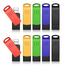 Mixed Color USB 2.0 16GB 10pcs Retractable Design USB Flash Drive Memory Sticks picture