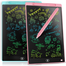 Paquete de 2 Tabletas de Escritura LCD de 12 Pulgadas para Dibujo Infantil picture