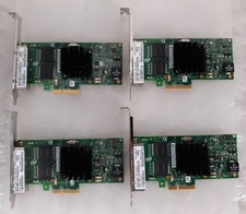 Lot of 4 Cisco UCSC-PCIE-IRJ45 1Gbe Quad Port Ethernet Server Adapter Card picture