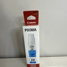 Canon GI-20C Cyan Genuine Ink Bottle for PIXMA G5020 G6020 G7020 Inkjet picture