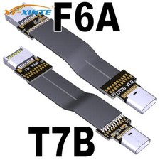 1pc Extension Internal USB 3.2 Flat Cable  USB3.2 Type C Female To Type E Male picture