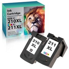 2x PG-210XL PG210XL Black Ink High Yield Cartridge fits For Canon MP250 MX410 picture