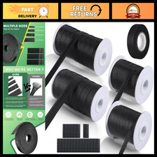132ft Expandable Braided Cable Sleeve - PET Wire Loom, Mesh Sheathing Wrap for A picture