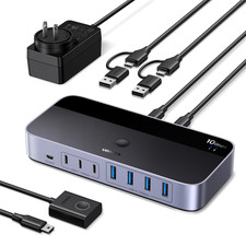 UGREEN 2-In 7-Out USB 3.2 Switch, 10 Gbps Switcher for a or C Computers Sharing picture