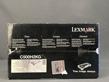 New  Genuine Lexmark C500 X500 X500n X502 X502n High Yield Black Toner C500H2KG picture
