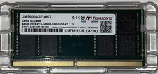 Transcend JetRam 48GB 5600MHz PC5-44800 Non-ECC Unbuffered Laptop DDR5 SODIMM picture
