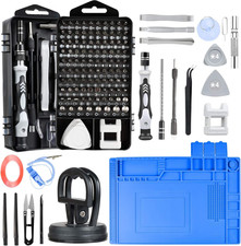 Precision Screwdriver Set With Anti Static Mat And Esd Wristband Multi 115-in-1 picture