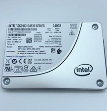 Intel SSDSC2KB240G801 D3-S4510 Series 240GB 2.5 6Gb/s SATA SSD 3D2 TLC New picture