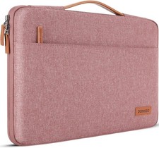 Sleeve for 17-17.3 inch Laptop Waterproof Case Bag with Handle, Pink picture