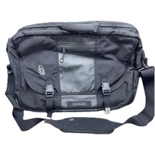 Timbuk2 Ballistic Breakout Laptop Messenger Bag Black Gray Shoulder Strap picture