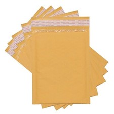 #5 Kraft Bubble Mailers 10.5x16 Inches Shipping Padded Envelopes Self Seal  picture