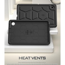 Poetic TurtleSkin Heavy Duty Case for Galaxy Tab A9 2023 Silicone Cover Black picture