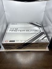 ASRock AMD X470 Motherboard ATX X470 Master SLI/ac AM4 DDR4 SATA3 HDMI WIFI NEW picture