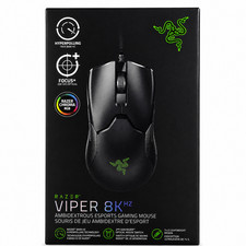 Razer Gaming Mouse Viper 8K Hz Ambidextrous Wired 20K DPI HyperPolling RGB Black picture