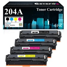 4 Pack 204A Toner for HP M180nw M181fw M154a CF510A CF511A CF513A CF512A picture