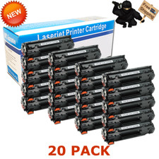 20PK Black Toner Cartridge for Canon 128 3500B001AA ImageClass D530 D550 MF4770n picture