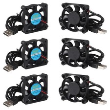 6Pcs 50Mm Fan USB 50Mm X10Mm Brushless Cooling Fan DC 5V USB Brushless Cooling picture
