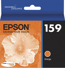 New Genuine Epson 159 Orange Ink Cartridge Epson Stylus Photo R2000  picture