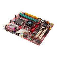 Motherboard MSI 661FM3-V MS-7103 SOCKET LGA775 DDR AGP PCI microATX picture