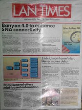 LAN TIMES Magazine October 1989. New. McGraw-Hill's Network Users Publication picture