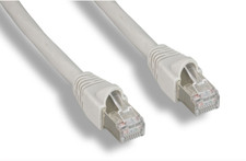 CAT6 STP shielded F/UTP patch cable cord Gray 24AWG 100% copper lot of 1 & 5 picture
