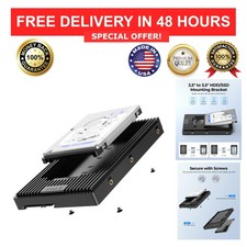 ORICO 2.5 to 3.5 SATA Hard Drive Adapter Mounting Bracket SSD HDD Caddy picture