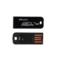 PNY 1 GB Micro Attache USB 2.0 Flash Drive P-FD1GBMIC-DPF-FS (Black) picture
