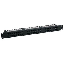 Tripplite N2520481U 48-Port Cat6 Patch Panel 1U Rackmount picture