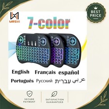 MRSVI i8 2.4G Air Mouse Mini Wireless Keyboard with Touchpad Backlit picture